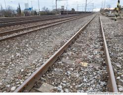 Photo Textures of Background Railway